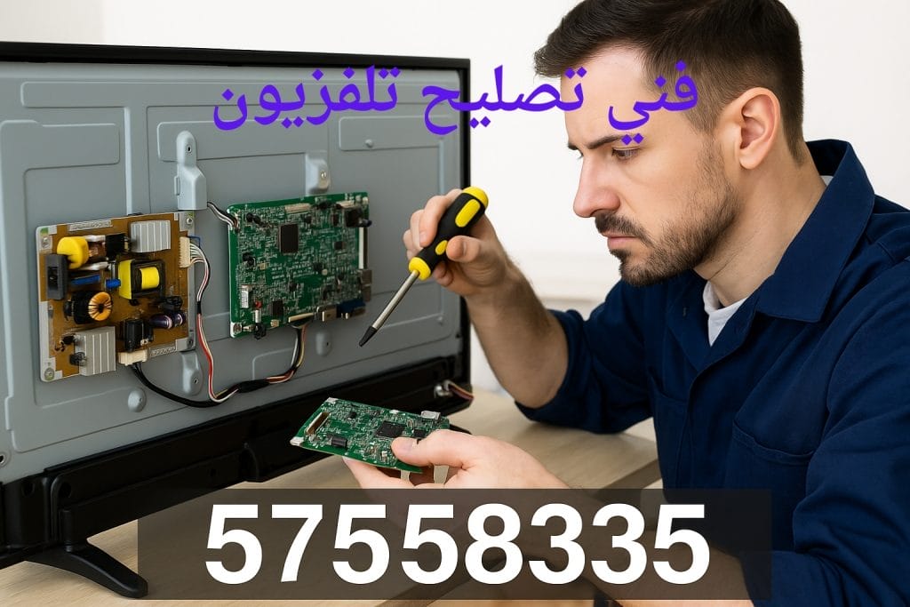 فني تصليح تلفزيون